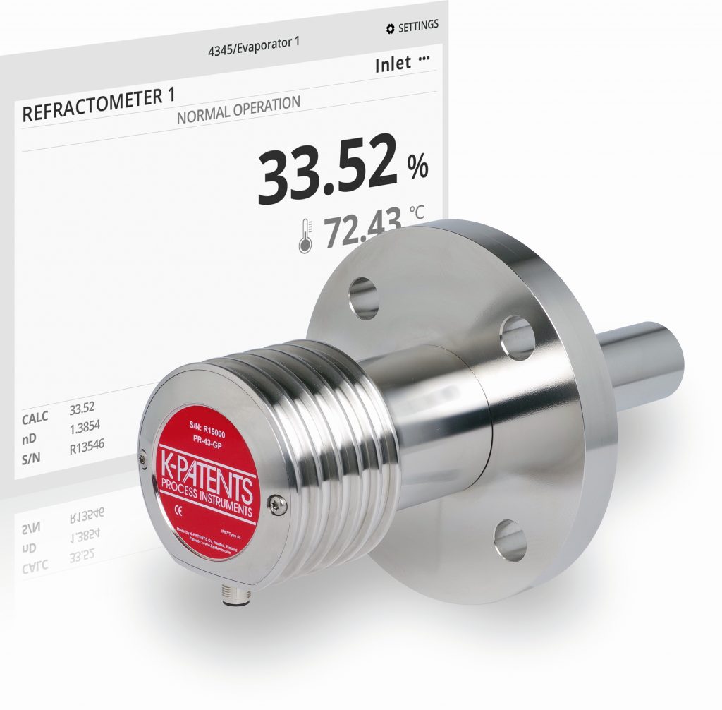 Heavy Duty In Line Refractometer - Tecnova HT