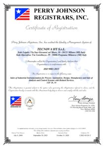 C2025 05524 ISO 9001 TECNOVA HT S.r.L. INGLESE 1