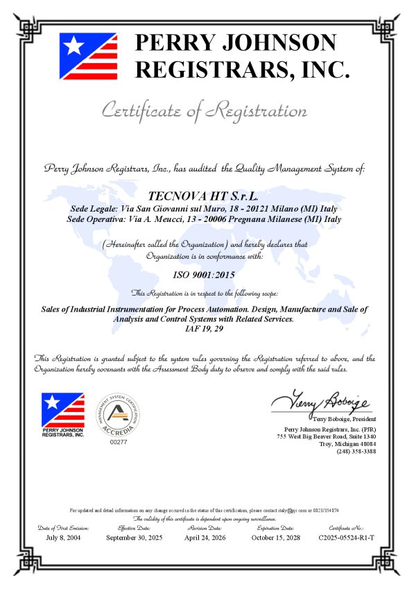 iso9001 inglese